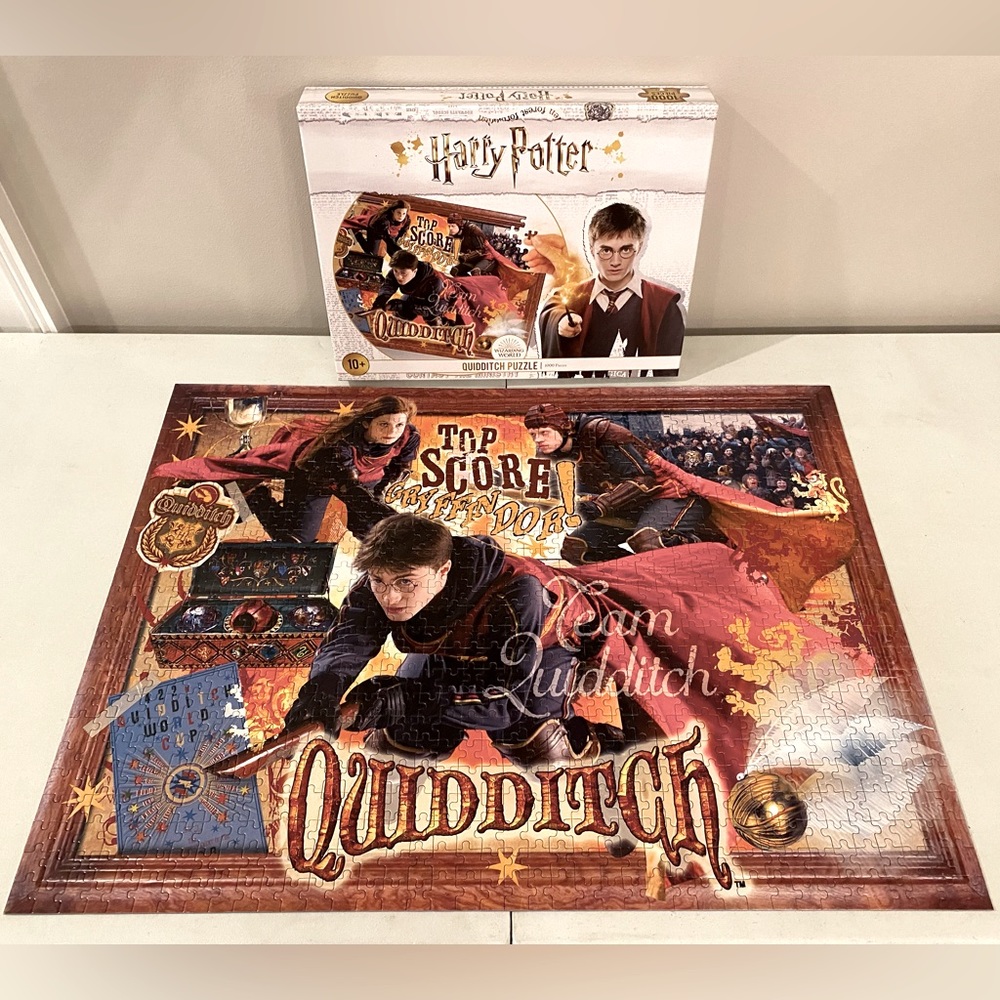 🧩Puzzle- Harry Potter Quidditch collage puzzle! Fun! Great gift! Easter basket!